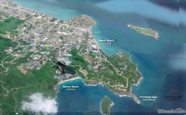 ขายอาคารพาณิชย์ เกสต์เฮาส์ หาดในหาน ภูเก็ต ในย่านนักท่องเที่ยว