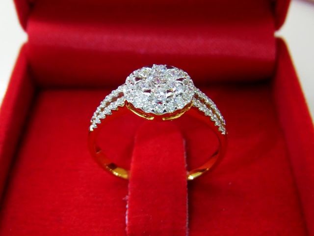 แหวนเพชรแท้ ห้างเพชรกาญจน์