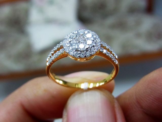 แหวนเพชรแท้ ห้างเพชรกาญจน์