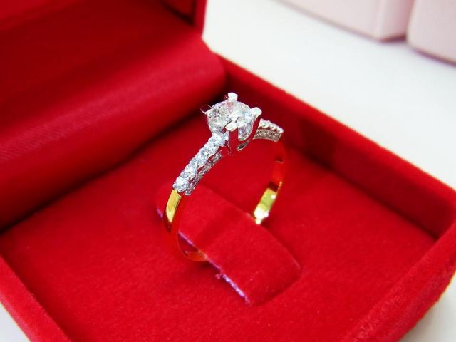 แหวนเพชรแท้ ห้างเพชรกาญจน์ 34000