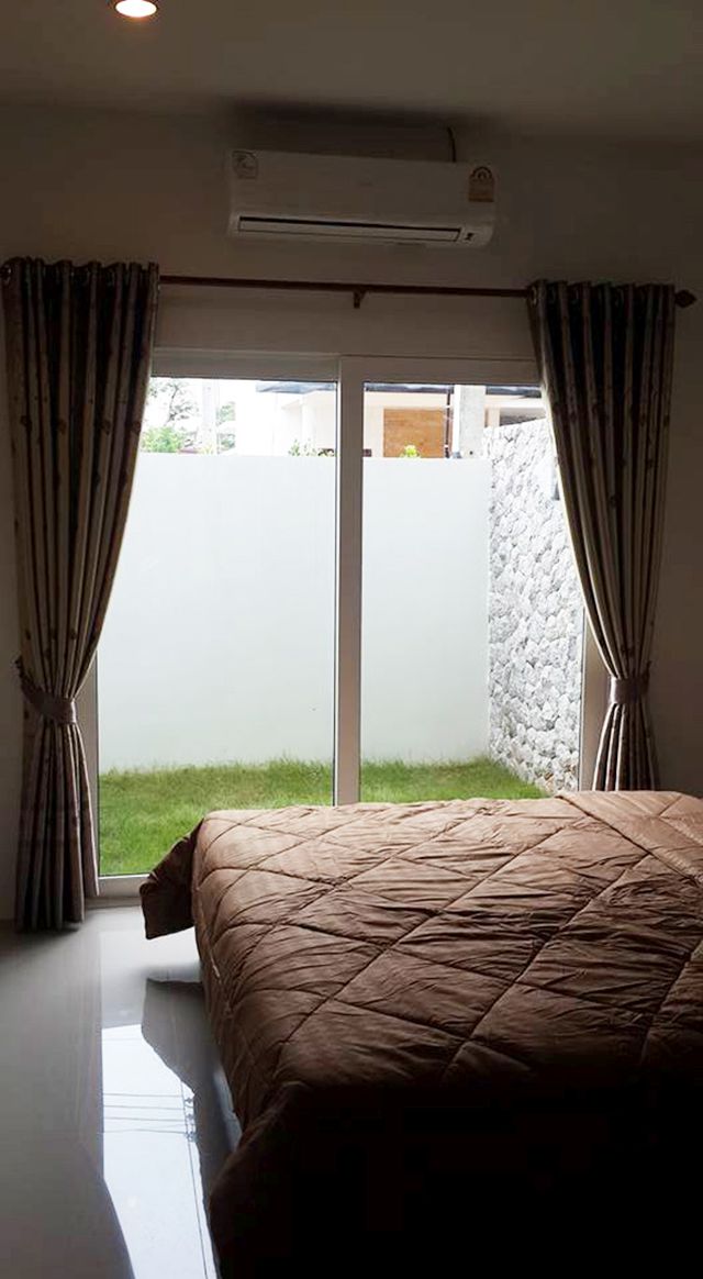 6A100543 ให้เช่าบ้านแฝดชั้นเดียว 2 ห้องนอน 2 ห้องน้ำ พื้นที่ 38.8 ตรว.