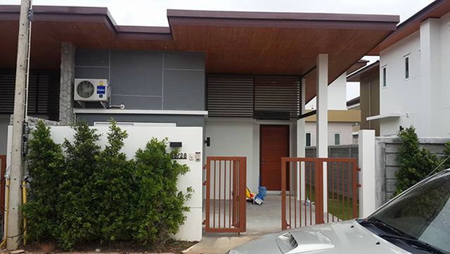 6A100543 ให้เช่าบ้านแฝดชั้นเดียว 2 ห้องนอน 2 ห้องน้ำ พื้นที่  38.8   ตรว.