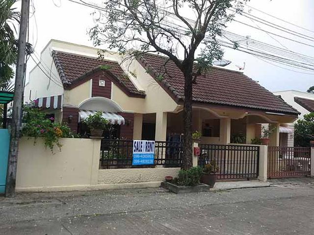 6C80111 ขายบ้านแฝดชั้นเดียว 2 ห้องนอน 1 ห้องน้ำ  พื้นที่  28 ตร.ว.