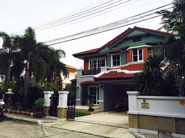 6C90201 ขายบ้านเดียว 2 ชั้น 3 ห้องนอน 3 ห้องน้ำ  พื้นที่  85.7 ตร.ว.