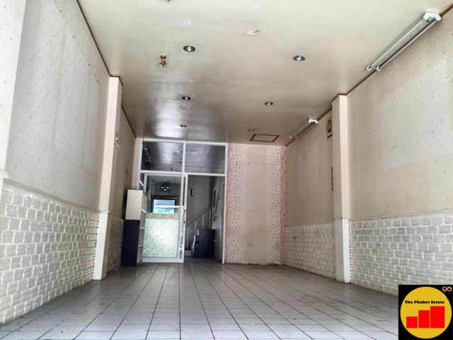 อาคารพาณิชย์ ให้เช่าห่างจากหาด ป่าตอง 100 เมตร ย่านร้านอาหาร ร้านนวด