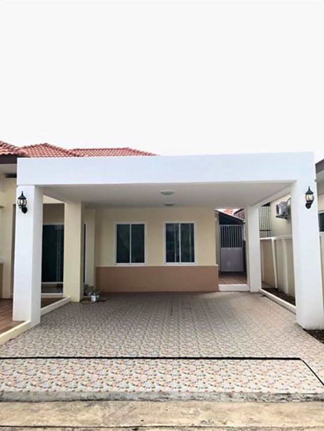 6A90434 ให้เช่าบ้านเดี่ยวชั้นเดียว 3 ห้องนอน 2 ห้องน้ำ พื้นที่  63    ตรว. ร