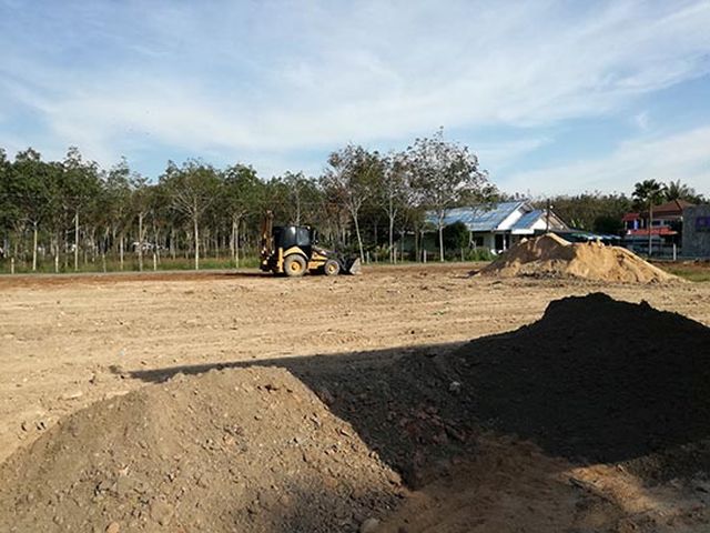 6A40183 ให้เช่าที่ดินแปลงใหญ่ ถมดินเรียบร้อย 1 ราคา 85,000 บาทต่อเดือน