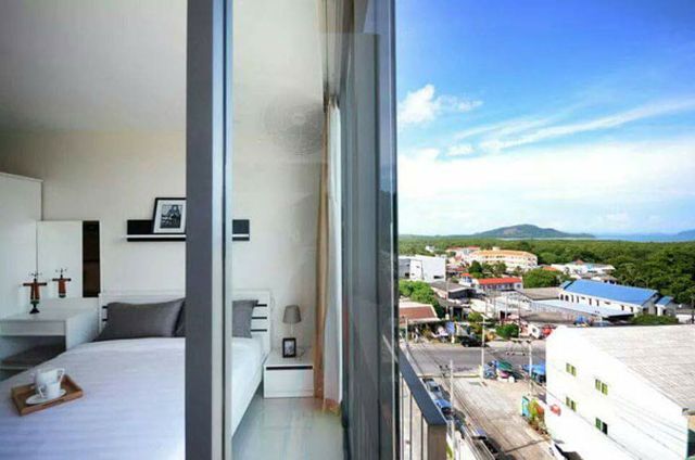 6A100583 ให้เช่าคอนโด The square condo 1 ห้องนอน 1 ห้องน้ำ