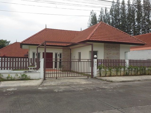 6A40191 ให้เช่าบ้านเดี่ยวชั้นเดียว ใกล้วัดศรีสุนทร