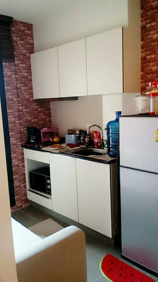 6A100590 ให้เช่าคอนโด The base up town 1 ห้องนอน 1 ห้องน้ำ พื้นที่ 34 ตรม.