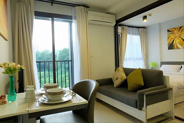 6A110781 ให้เช่าคอนโด Zcape 3 1 ห้องนอน 1 ห้องน้ำ พื้นที่ 27.8 ตรม.