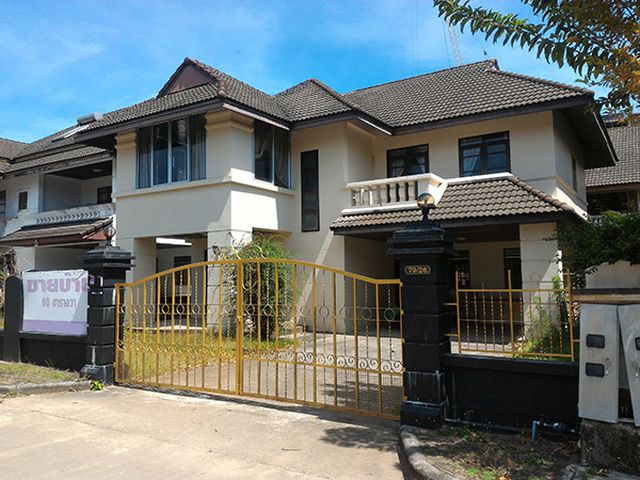 6C110277 ขายบ้านเดียว 2 ชั้น  3 ห้องนอน 3 ห้องน้ำ พื้นที่  80 ตร.ว.