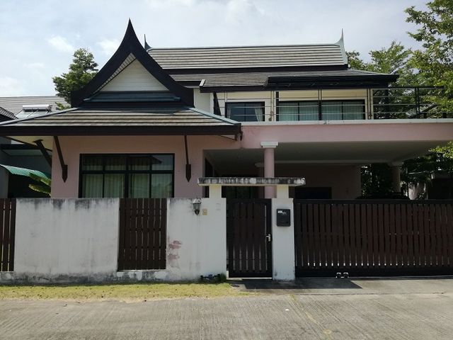 6C90218 ขายบ้านเดี่ยว2 ชั้น พื้นที่ 120 ตรว. ใกล้โลตัสฉลอง