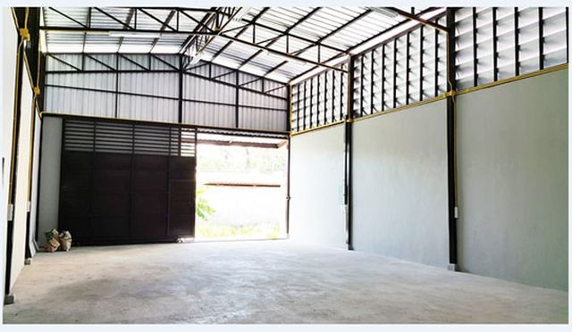 6A110801 ให้เช่าโกดังสร้างใหม่ ราคาเช่าเดือนละ 38,000 บาท ต.กะทู้ อ.กะทู้