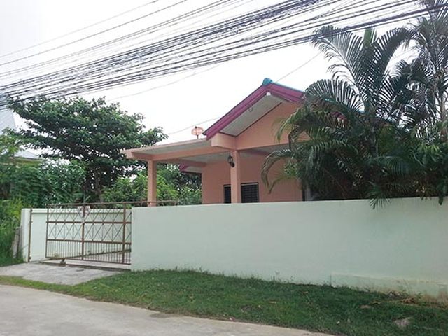 6A80274 ให้เช่าบ้านเดี่ยวชั้นเดียว 2 ห้องนอน 1 ห้องน้ำ ราคา 13,000 บาทต่อเดือน