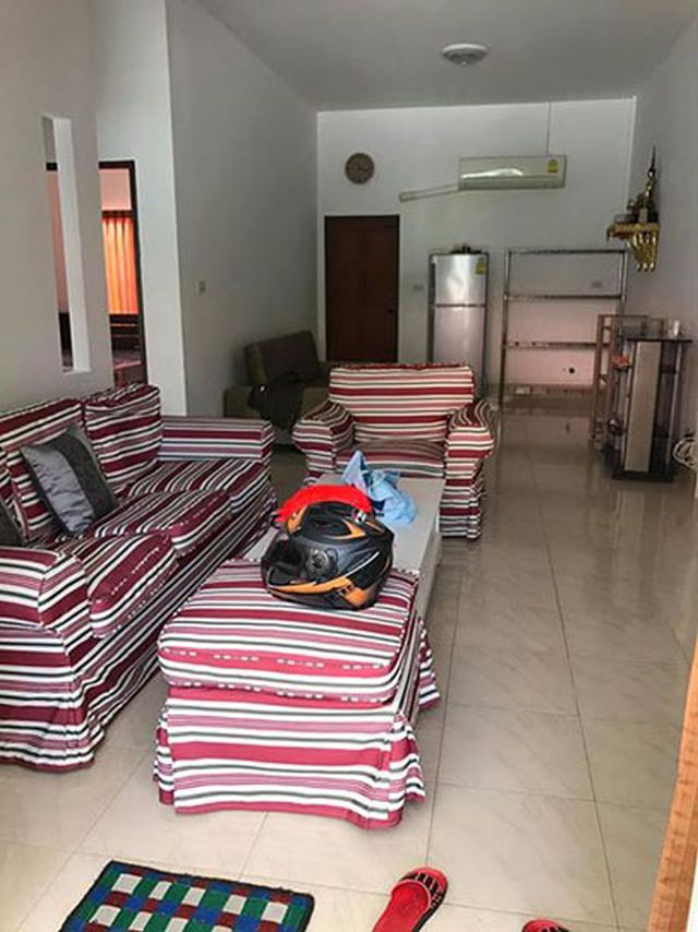 6A110768 ให้เช่าบ้านแฝดชั้นเดียว 2 ห้องนอน 2 ห้องน้ำ พื้นที่ 40 ตรว.