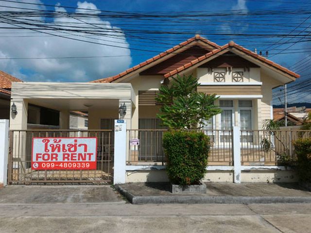 6A110838 ให้เช่าบ้านแฝดชั้นเดียว 3 ห้องนอน 2 ห้องน้ำ พื้นที่ 44 ตรว.