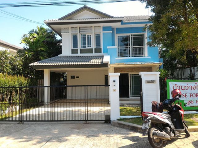 6A90487 ให้เช่าบ้านเดี่ยวสองชั้น 3 ห้องนอน 3 ห้องน้ำ พื้นที่ 75 ตรว.