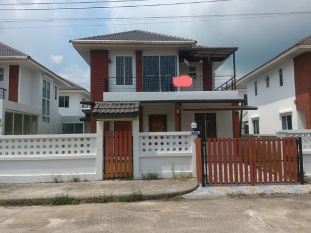 6C110285 ขายบ้านเดี่ยวสองชั้น 4 ห้องนอน 3 ห้องน้ำ พื้นที่ 51 ตรว.