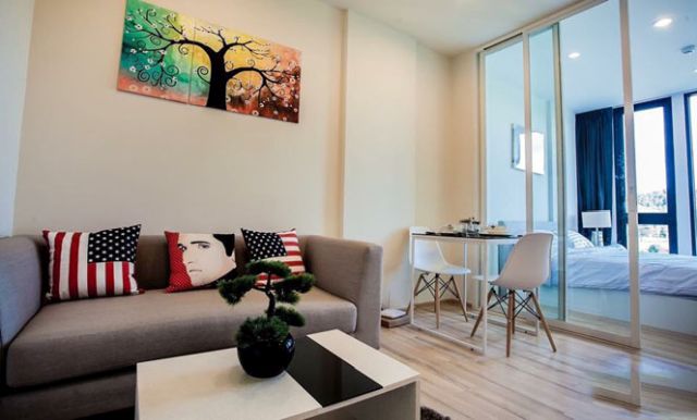 6A100622 ให้เช่าคอนโด The base uptown condo 1 ห้องนอน 1 ห้องน้ำ