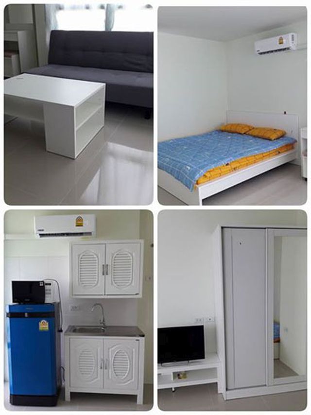 6A100637 ให้เช่าคอนโด Job condo  1 ห้องนอน 1 ห้องน้ำ ราคา 7,500บาทต่อเดือน