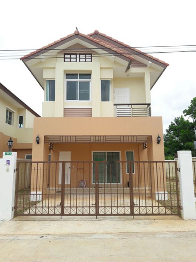 6A120309 ให้เช่าบ้านเดี่ยวสองชั้น 3 ห้องนอน 3 ห้องน้ำ พื้นที่ 60 ตรว.