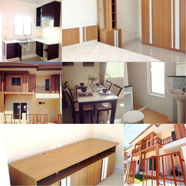 6A120320 ให้เช่าทาวน์เฮาส์ 2 ชั้น 4 ห้องนอน 2 ห้องน้ำ ราคาเช่าเดือนละ 13,000 บาท