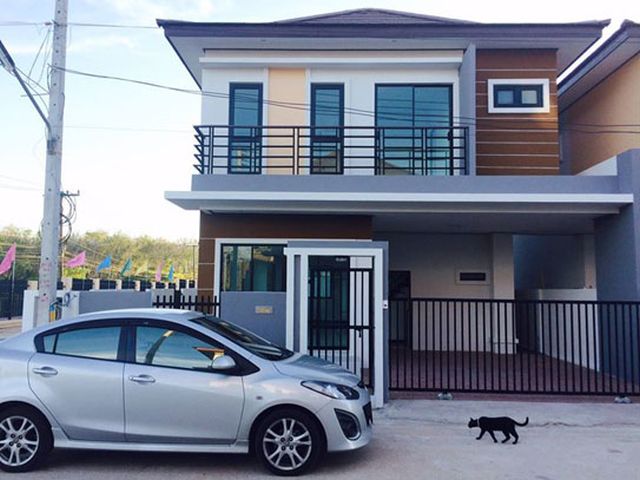 6A40225 ให้เช่าบ้านเดี่ยวสองชั้นLoft Style  3 ห้องนอน 3 ห้องน้ำ พื้นที่ 67 ตรว.