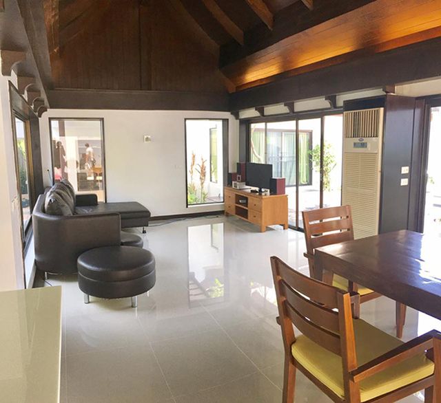 6A80306 ให้เช่าบ้านเดี่ยวชั้นเดียว 3 ห้องนอน 4 ห้องน้ำ พื้นที่ 120 ตรว.