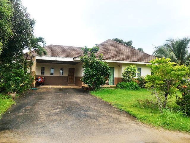 6A90549 ให้เช่าบ้านเดี่ยวชั้นเดียว 3 ห้องนอน 4 ห้องน้ำ พื้นที่ 81 ตรว.