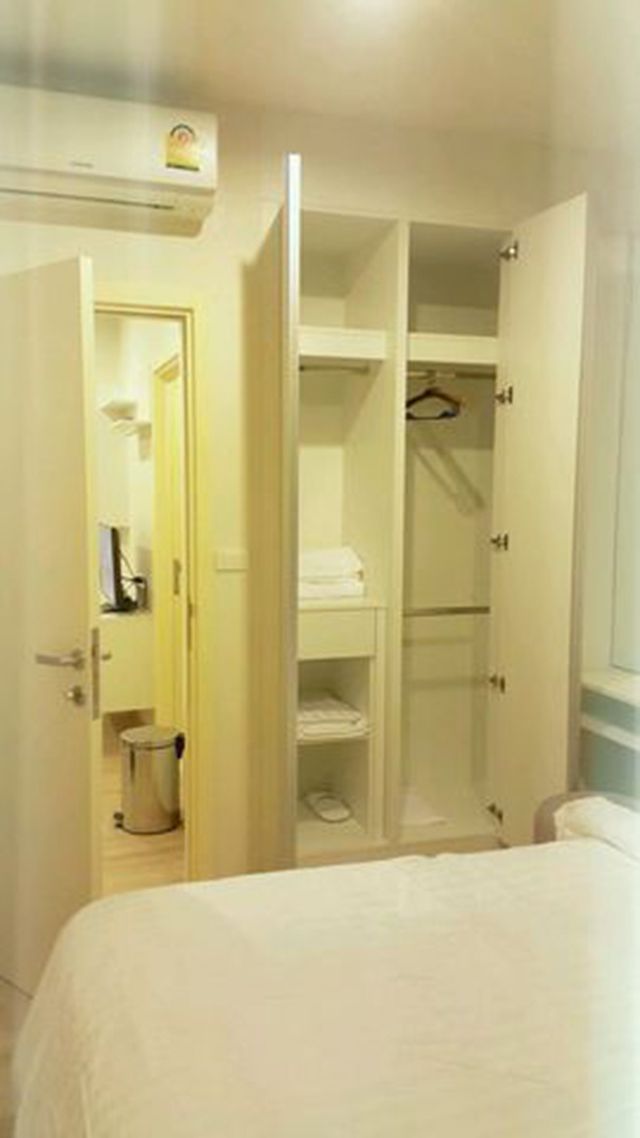 6A100683 ให้เช่าคอนโด The Base up town 1 ห้องนอน 1 ห้องน้ำ  พื้นที่ 33 ตรม.