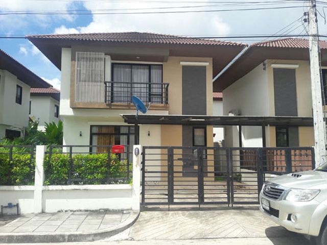 6A110973 ให้เช่าบ้านเดี่ยวสองชั้นในโครงการ 3 ห้องนอน 2 ห้องน้ำ