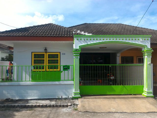 6A90566 ให้เช่าบ้านแฝดชั้นเดียว 2 ห้องนอน 2 ห้องน้ำ พื้นที่ 40 ตรว.