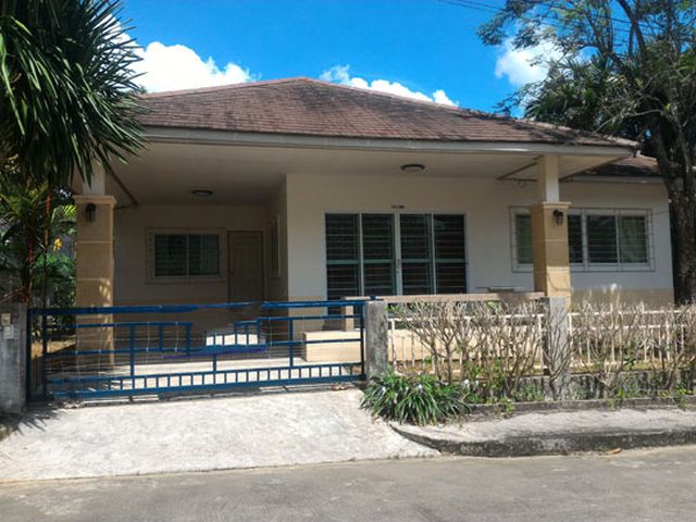 6A120333 ให้เช่าบ้านเดี่ยวชั้นเดียว 3 ห้องนอน 2 ห้องน้ำ พื้นที่ 61 ตรว.