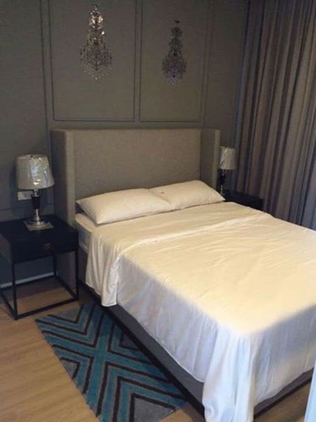6A90593 ให้เช่าคอนโด Delux condo  1 ห้องนอน 1 ห้องน้ำ