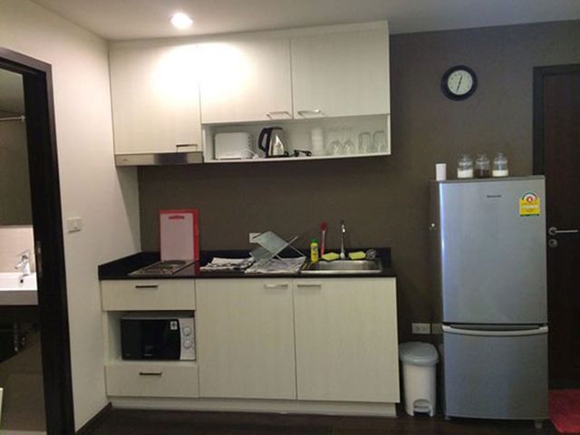 6A80316 ให้เช่าคอนโด The title condo  1 ห้องนอน 1 ห้องน้ำ ราคา 18,000บาทต่อเดือน