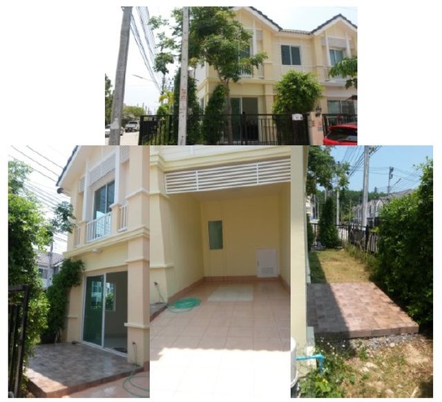 ขายบ้านทาวเฮ้าส์ โครงการหมู่บ้านพฤกษาวิลล์ ถลาง ห้องหัวมุม อยู่โซนหน้า