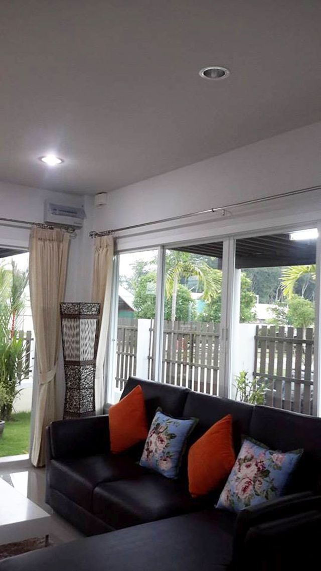 6A120352 ให้เช่าบ้านแฝดชั้นเดียว 2 ห้องนอน 2 ห้องน้ำ พื้นที่ 39.88 ตรว.