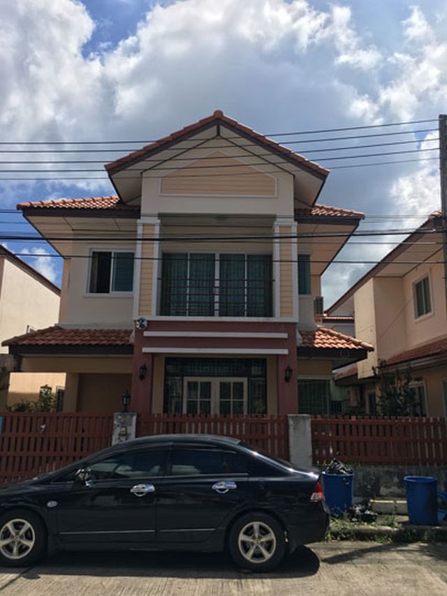 6A90626 ให้เช่าบ้านเดี่ยวสองชั้น 3 ห้องนอน 2 ห้องน้ำ พื้นที่ 38 ตรว.