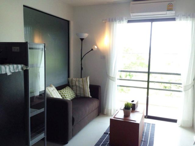 6A111107 ให้เช่าคอนโด รัชพร condo 1 ห้องนอน 1 ห้องน้ำ