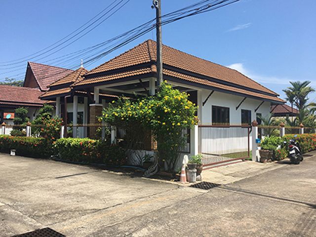 6A40248 ให้เช่าบ้านเดี่ยวชั้นเดียว  2 ห้องนอน 2 ห้องน้ำ พื้นที่ 65 ตรว.