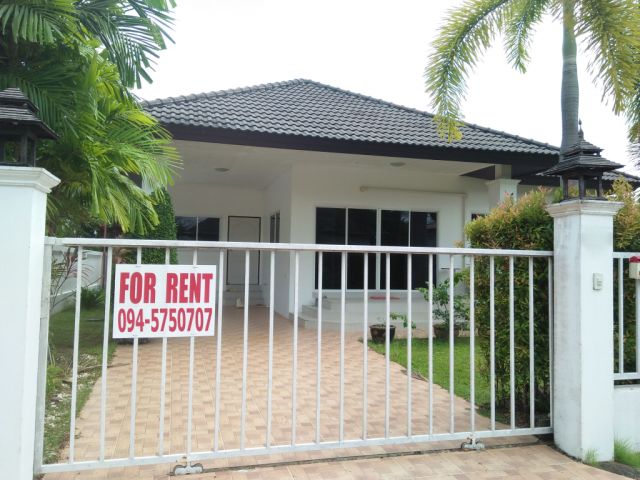 6A120361 ให้เช่าบ้านเดี่ยวชั้นเดียว พื้นที่ 97.80 ตรว. บรรยากาศดี