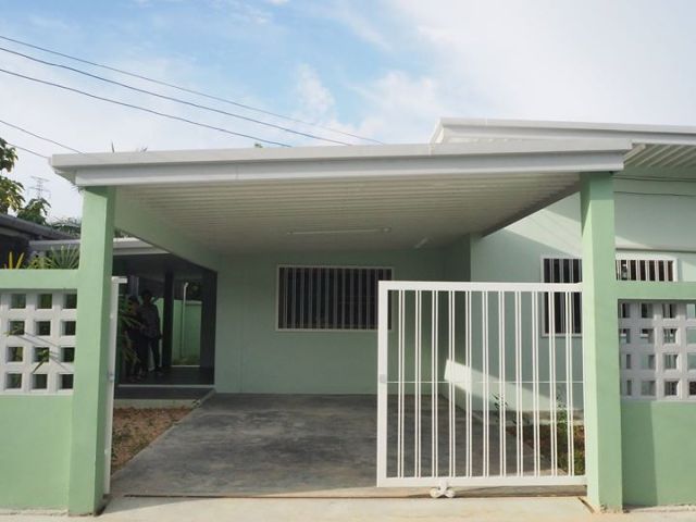 6A40252 ให้เช่าทาวน์เฮ้าส์ชั้นเดียวบรรยากาศดีน่าอยู่เดือนละ 10,000 บ.