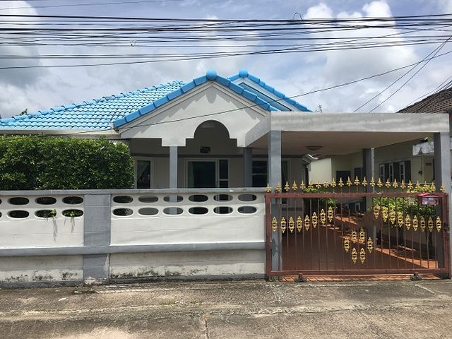 6A90667 ให้เช่าบ้านเดี่ยวชั้นเดียว 3 ห้องนอน 2 ห้องน้ำ ใกล้โลตัสฉลอง