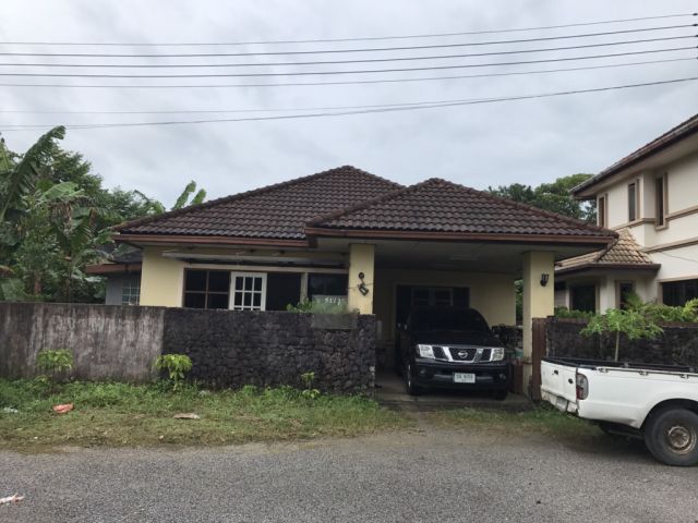 ขายบ้านเดี่ยวชั้นเดียว ต.ศรีสุนทร อ.ถลาง จ.ภูเก็ต  พื้นที่ 53 ตารางวา