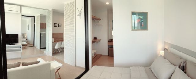 6A40258 ให้เช่าคอนโดหรูห้องสวย พื้นที่ 28 ตรม. พร้อมเฟอร์นิเจอร์ครบครัน