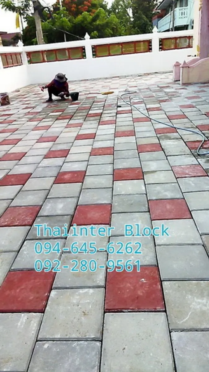 บล็อกตัวหนอน บล็อกแปดเหลี่ยม แผ่นปูทางเท้า บล็อกหกเหลี่ยม 094-645-6262