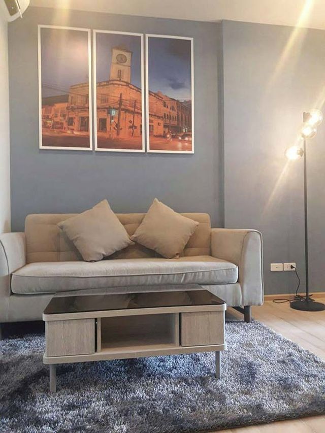 6A100842 ให้เช่าคอนโด The Base Hight 1 ห้องนอน 1 ห้องน้ำ  พื้นที่ 34 ตรม.