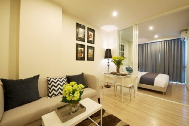 6A111196 ให้เช่าคอนโดมิเนียม ชั้น 6 มี 2 ห้องนอน 1 ห้องน้ำ ใกล้เซ็นทรัล