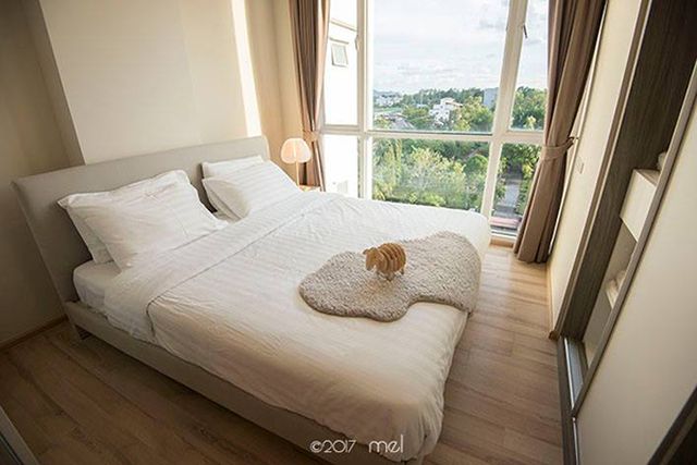 6A111208 ให้เช่าคอนโด The Base Downtown 1 ห้องนอน 1 ห้องน้ำ พื้นที่ 34 ตรม.